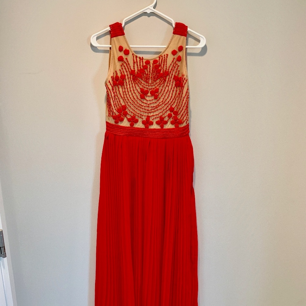 Rina Dhaka for Anthropologie Rubied  Dusk Dress